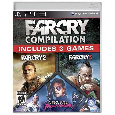 Far Cry Compilation (Far Cry 2 + Far Cry 3) Seminovo - PS3