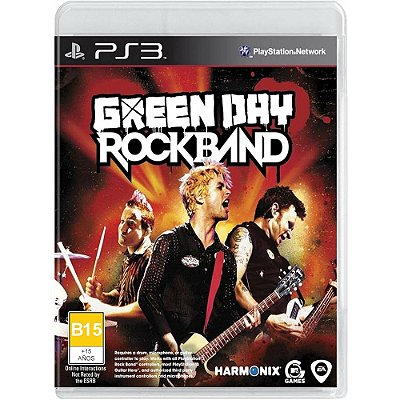 Green Day Rock Band Seminovo - PS3