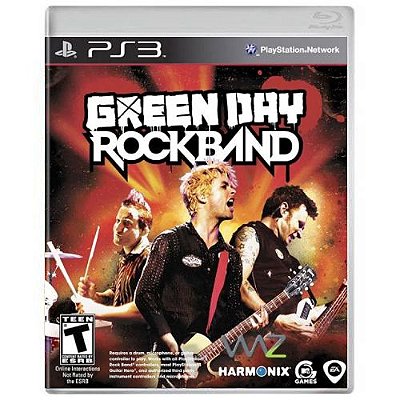 Green Day Rock Band Seminovo - PS3