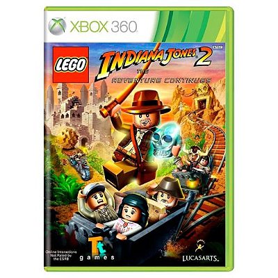 LEGO Indiana Jones 2 The Adventure Continues Seminovo - Xbox 360