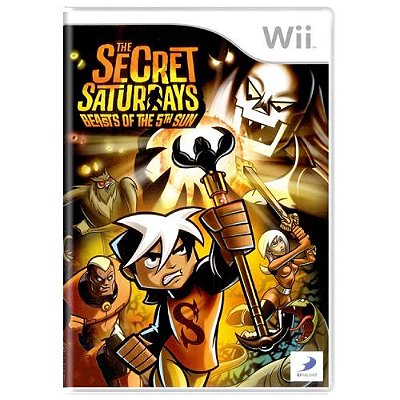 The Secret Saturdays Beasts of the 5th Sun Seminovo - Wii