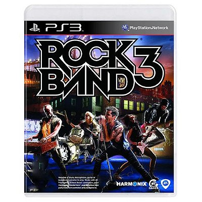 Rock Band 3 Seminovo - PS3