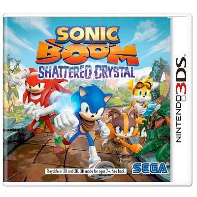 Sonic Boom Shattered Crystal Seminovo- 3DS