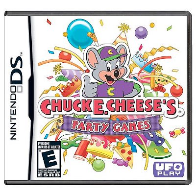 Chuck E Cheese's Party Games Seminovo - Nintendo DS