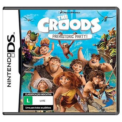 The Croods: Prehistoric Party Seminovo - Nintendo DS