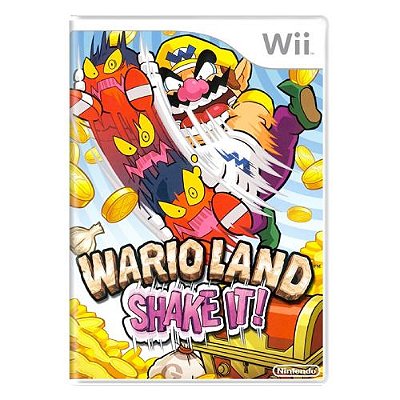 Wario Land: Shake It! Seminovo - Wii