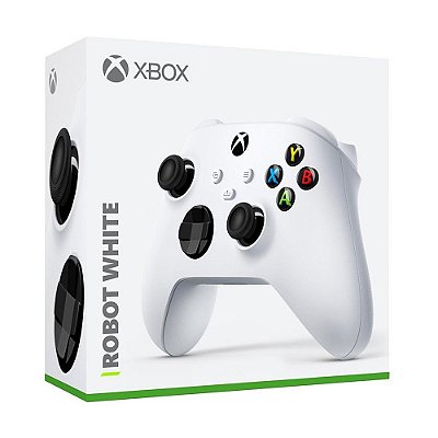Controle Xbox Robot White Sem Fio - Series X, S, One