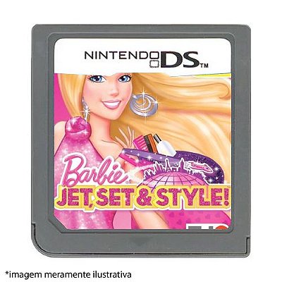 Barbie Jet, Set & Style! Seminovo (SEM CAPA) - Nintendo DS