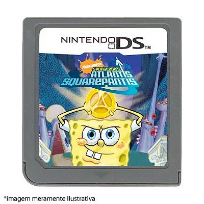 Spongebob's Atlantis Squarepantis Seminovo (SEM CAPA) - Nintendo DS