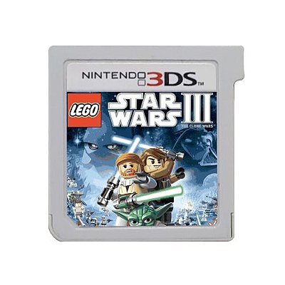 LEGO Star Wars III: The Clone Wars Seminovo (SEM CAPA) - 3DS
