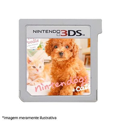 Nintendogs + Cats: Toy Poodle & New Friends Seminovo (SEM CAPA) - 3DS