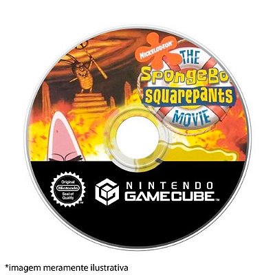 Spongebob Squarepants: The Movie Seminovo (SEM CAPA) - GameCube