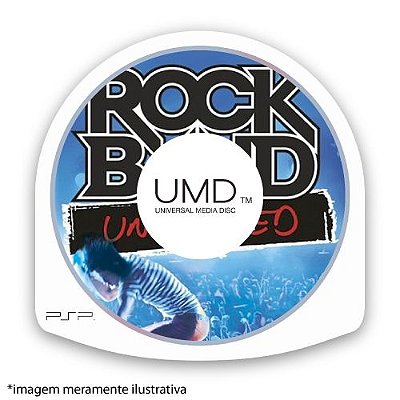 Rock Band Unplugged (SEM CAPA) Seminovo - PSP