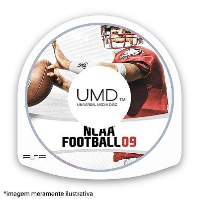 NCAA Football 09 (SEM CAPA) Seminovo - PSP