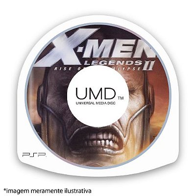 X-Men Legends II: Rise of Apocalypse (SEM CAPA) Seminovo - PSP