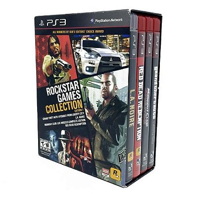 Rockstar Games Collection Bundle (Edition 1) Seminovo - PS3