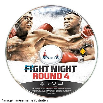 Fight Night Round 4 (SEM CAPA) Seminovo - PS3