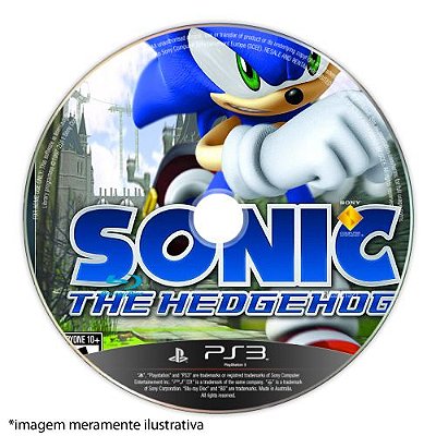Sonic The Hedgehog (SEM CAPA) Seminovo - PS3