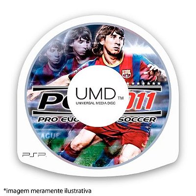 Pro Evolution Soccer 2011 (PES 11) (SEM CAPA) Seminovo - PSP