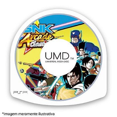 SNK Arcade Classics Vol. 1 (SEM CAPA) Seminovo - PSP