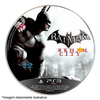 Batman: Arkham City (SEM CAPA) Seminovo - PS3