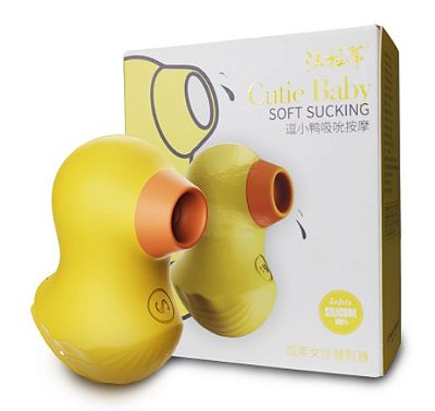 Estimulador Duck Feminino de Sucção com 7 modos de sugar