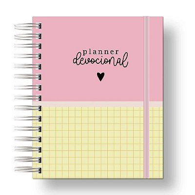 Caderno Devocional Feminino Duo Rosa