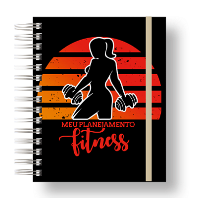 Planner Fitness Feminino emagrecimento controle Peso