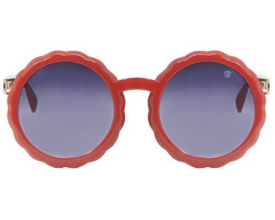 Óculos de Sol Infantil Lady Vermelho