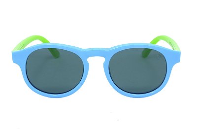 Óculos de Sol Infantil Lilou Azul Claro e Verde