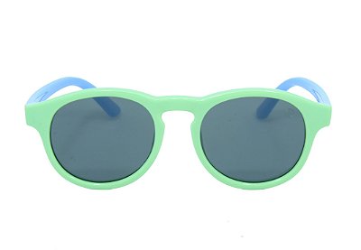 Óculos de Sol Infantil Lilou Verde e Azul