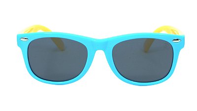 Óculos de Sol Infantil Evan Azul e Amarelo