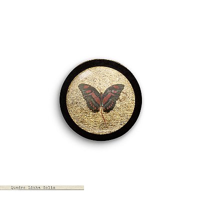 Quadro Solis Botânica - Borboleta Vermelha