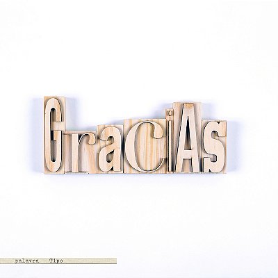 Palavra Tipo - GRACIAS