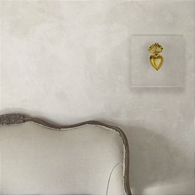 Quadro Caixa Acrílico Quadrado - Sagrado Cor Aurum