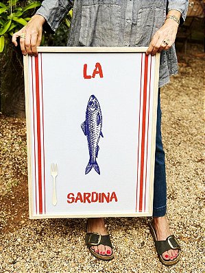 Quadro Box Galícia - Sardinha