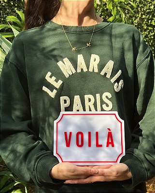 Placa Etiqueta Acrilica - Voilá
