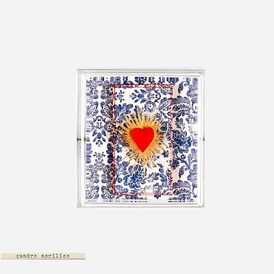 Quadro Acrilico  - Corazón