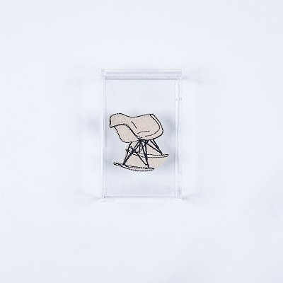Caixa Acrílica Cadeira - Eames Rar 1950