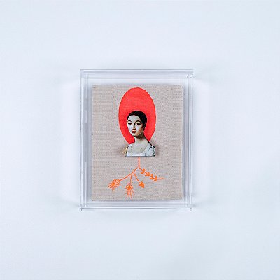 Quadro Acrílico Colagem P - Caroline Sol