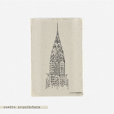 Quadro Galleria Museu M - William Van Alen - Chrysler Building