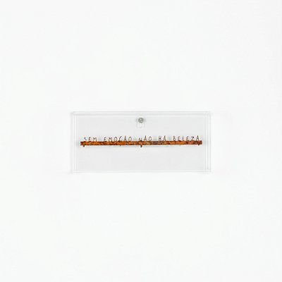 Caixa Acrílica PP - Sem emoção