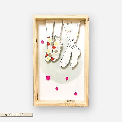 QUADRO BOX COLAGEM – PLAY