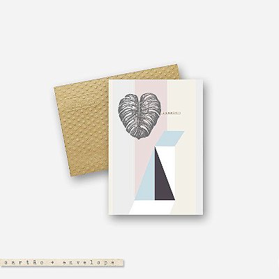 Cartão Envelope - Jungle