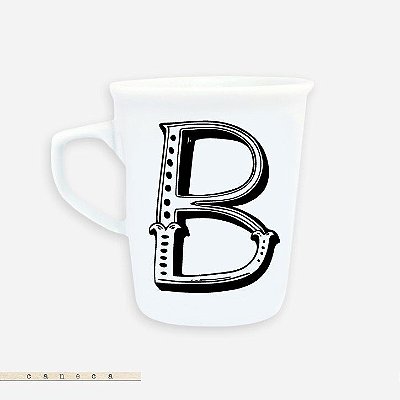 Caneca Alfabeto - B
