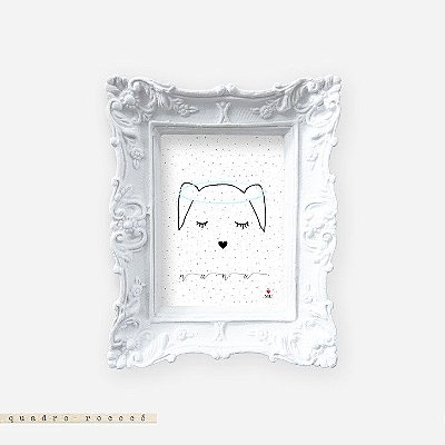 Quadro Rococó - Dogdog
