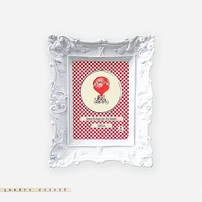 Quadro Rococó - Balão