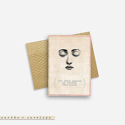 Cartão Envelope - que seus sonhos