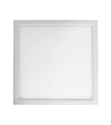 Plafon de sobrepor com LED Integrado 24W 3000K 28,3x28,3cm Bivolt