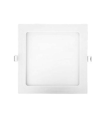 Painel embutido LED 18W - 3000K - 21,7 x 21,7cm